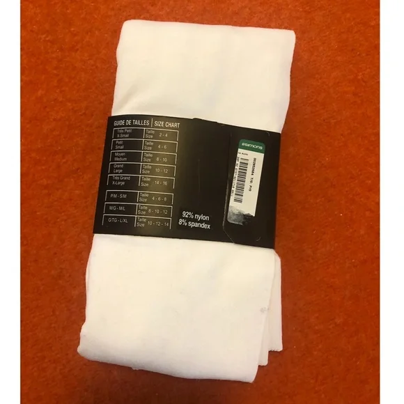 Basic minimalist white capri leggings NWT - Picture 3 of 4